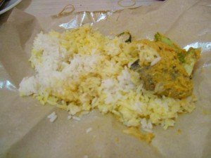 nasi-berlauk